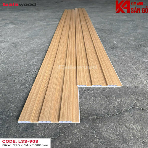 Tấm Ốp Lam 3 Sóng Thấp Galawood L3S-908